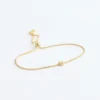 Pulsera con cuentas en forma de corazón