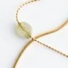 Pulsera de cuarzo de doble cadena