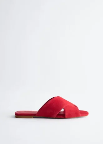 Sandalias cruzadas