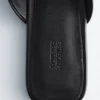 Sandalias cruzadas de piel