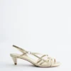Sandalias de cuero con tiras