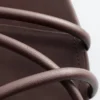 Sandalias de tacón grueso con tiras
