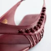 Sandalias de tiras traseras de cuero