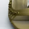 Sandalias de tiras traseras de cuero