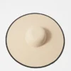 Sombrero de paja de ala ancha