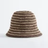 Sombrero de paja tejido