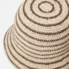 Sombrero de paja tejido