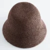 Sombrero de paja tejido