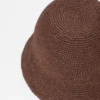 Sombrero de paja tejido