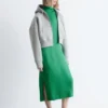 Sudadera corta con capucha y cremallera de neopreno