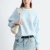 Sudadera oversize de jersey de algodón