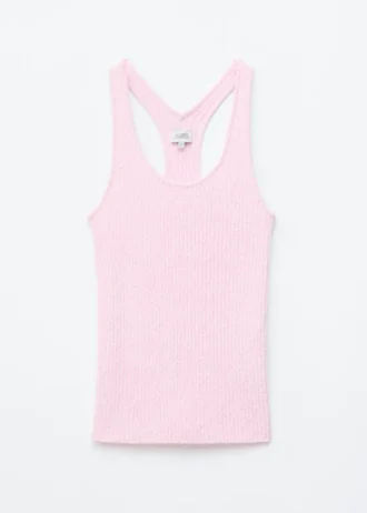 Top de algodón con espalda nadadora