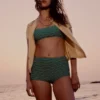 Braguitas de bikini de cintura alta
