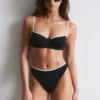 Braguitas de bikini de cintura alta