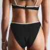 Braguitas de bikini de cintura alta