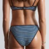 Braguitas de bikini acanaladas con ribete en contraste