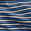 Top de bikini bandeau acanalado