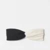 Top de bikini bandeau con textura