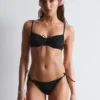 Braguitas de bikini con lazos laterales
