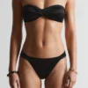 Braguitas de bikini con fruncidos