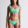 Braguitas de bikini con textura