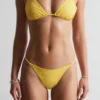 Top de bikini triangular