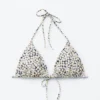 Top de bikini triangular