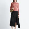 Top floral con fruncidos