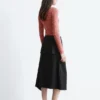 Top floral con fruncidos