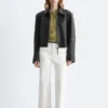 Vaqueros cropped anchos