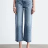 Vaqueros cropped anchos
