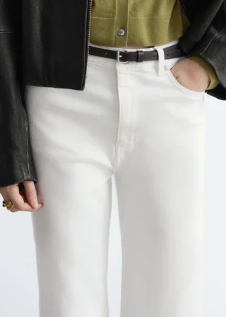 Vaqueros cropped anchos