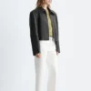 Vaqueros cropped anchos