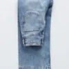 Vaqueros cropped anchos