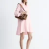 Vestido de camisa de cintura baja