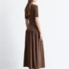 Vestido largo de jersey