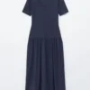 Vestido largo de jersey
