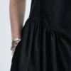Vestido midi acampanado