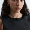 Vestido midi asimétrico de satén