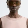 Vestido midi asimétrico de satén