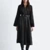Vestido midi de camisa