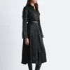 Vestido midi de camisa