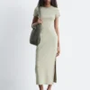 Vestido midi de jersey