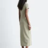 Vestido midi de jersey
