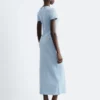 Vestido midi de jersey