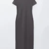 Vestido midi de jersey