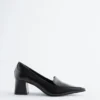 Zapatos de salón de piel