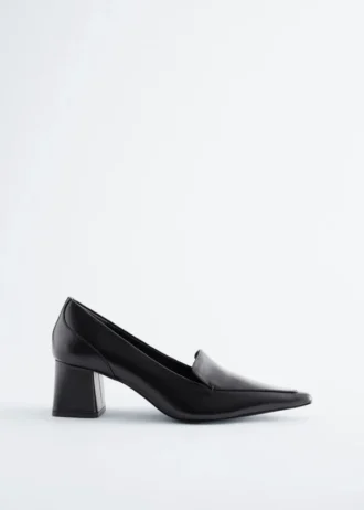 Zapatos de salón de piel