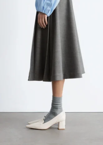 Zapatos de salón de piel