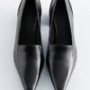Zapatos de salón de piel